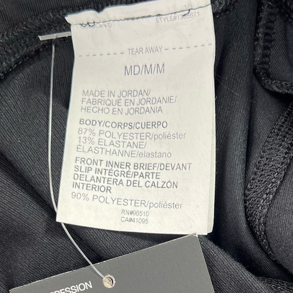 UNDER ARMOUR NWT Men’s Empowered Compression Leggings in Black, size M - Picture 7 of 13